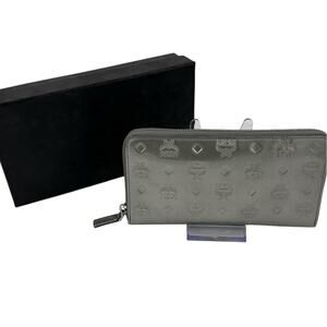 MCM Visetos Zip-Around Wallet